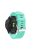 Stylish Silicone Sport Watch Band Strap Replacement with Silver Buckle for Garmin Fenix 7S/6S/6S Pro/5S/5S Plus/Instinct 2S - Cyan