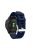 Stylish Silicone Sport Watch Band Strap Replacement with Silver Buckle for Garmin Fenix 7S/6S/6S Pro/5S/5S Plus/Instinct 2S - Dark Blue