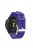 Stylish Silicone Sport Watch Band Strap Replacement with Silver Buckle for Garmin Fenix 7S/6S/6S Pro/5S/5S Plus/Instinct 2S - Purple