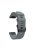 Stylish Silicone Sport Watch Band with Black Buckle for Garmin Fenix 5S Plus - Grey