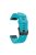 Stylish Silicone Sport Watch Band with Black Buckle for Garmin Fenix 5S Plus - Sky Blue