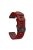 Stylish Silicone Sport Watch Band with Black Buckle for Garmin Fenix 5S Plus - Wine Red