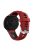 Two-tone Silicone Watch Band for Garmin Forerunner 220/230/235/620/630/F735XT, Adjustable Pin Buckle Wrist Strap - Red / Black