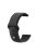 Universal Silicone Watch Strap for Samsung Galaxy Watch Active / Galaxy Watch 42mm / Samsung Gear S2 / Gear Sport / Garmin Vivoactive 3 / Garmin Vivoactive 3 Music - Black