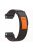 Watch Band for Garmin Fenix 7 / 6 / 5 Replacement Nylon Adjustable Loop Fastener Strap - Black+Black