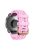 Watch Band for Garmin Fenix 7S / 6S Pro / 5S Plus / Instinct 2S , 20mm Silicone Replacement Strap with Rose Gold Buckle - Pink