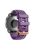 Watch Band for Garmin Fenix 7S / 6S Pro / 5S Plus / Instinct 2S , 20mm Silicone Replacement Strap with Rose Gold Buckle - Purple