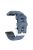 Watch Band for Garmin Forerunner 965 / 955 / 945 / 935 Soft Silicone Strap  Bracelet with Silver Buckle - Navy Blue