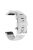 Watch Band for Garmin Forerunner 965 / 955 / 945 / 935 Soft Silicone Strap  Bracelet with Silver Buckle - White