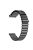 Watch Band for Garmin Vivomove Style / Garminmove Style Stainless Steel 20mm Adjustable Wrist Strap - Black