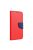 FANCY Book case for MOTOROLA MOTO G84 red / navy