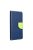 FANCY Book case for MOTOROLA MOTO G84 navy / lime