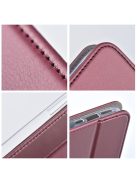 SMART MAGNETO Book case for MOTOROLA G34 burgundy