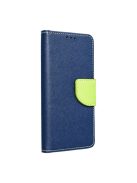 FANCY Book case for MOTOROLA MOTO G54 navy / lime