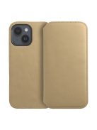 DUAL POCKET Book case for MOTOROLA G14 gold