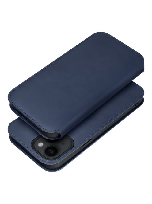 DUAL POCKET Book case for MOTOROLA G14 navy