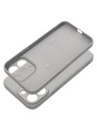 SILICONE MAG COVER case compatible with MagSafe for IPHONE 16 Pro titanium grey