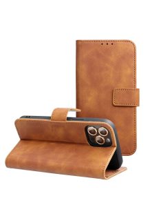 TENDER Book Case for SAMSUNG S24 FE brown