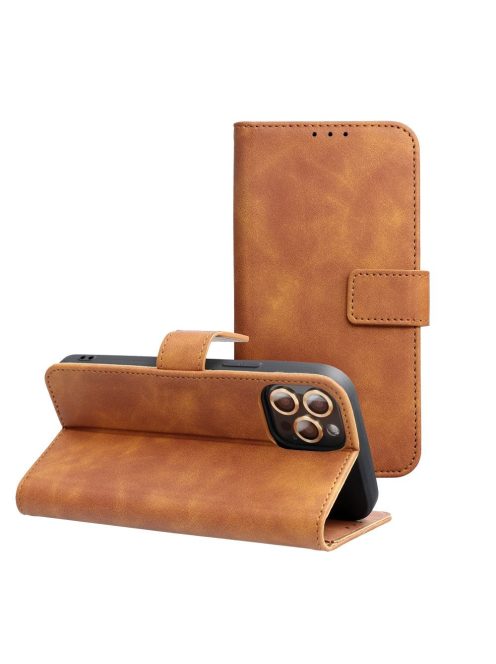 TENDER Book Case for SAMSUNG S24 FE brown