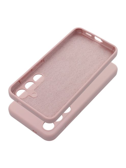 Case SILICONE 2mm for MOTOROLA G55 5G sand pink