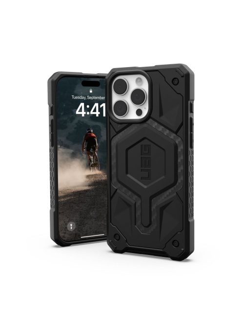 Case (UAG) Urban Armor Gear Monarch for IPHONE 16 Pro Max carbon fiber