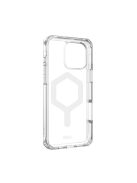 Case (UAG) Urban Armor Gear Plyo compatible with MagSafe and Magnetic Ring Stand for IPHONE 16 Pro Max ice-white / titanium