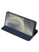 DUX DUCIS wallet case SKIN PRO for SAMSUNG S24 FE blue