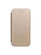 ELEGANCE book case for SAMSUNG S25 gold