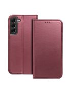 SMART MAGNETO Book case for SAMSUNG S25 burgundy