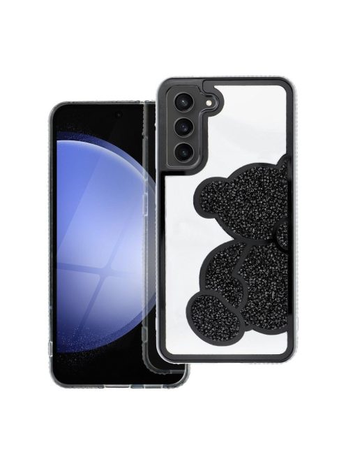 TEDDY BEAR Case for SAMSUNG S25 black