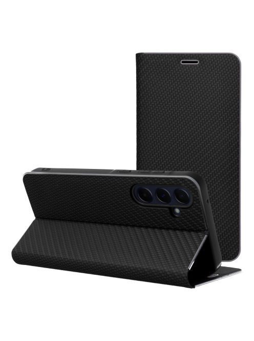 LUNA Book Carbon for SAMSUNG S25 black