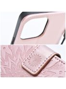 MEZZO Book case for SAMSUNG S25 mandala rose gold