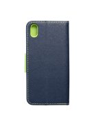 FANCY Book case for XIAOMI Redmi 7A navy/lime