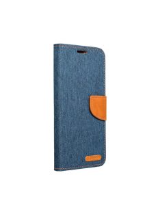 CANVAS Book case for HUAWEI Mate 20 Lite navy blue