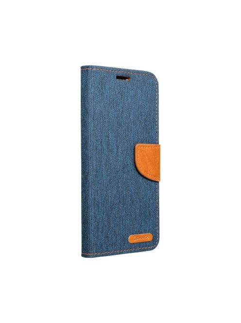 CANVAS Book case for SAMSUNG A40 navy blue