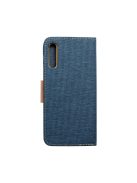 CANVAS Book case for SAMSUNG A50 navy blue