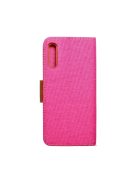 CANVAS Book case for SAMSUNG A50 pink