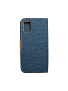 CANVAS Book case for SAMSUNG A51 navy blue