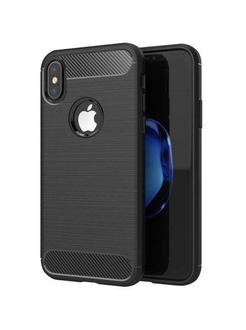 CARBON case for IPHONE XS black