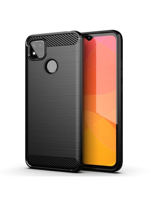 CARBON case for XIAOMI Redmi 9C black