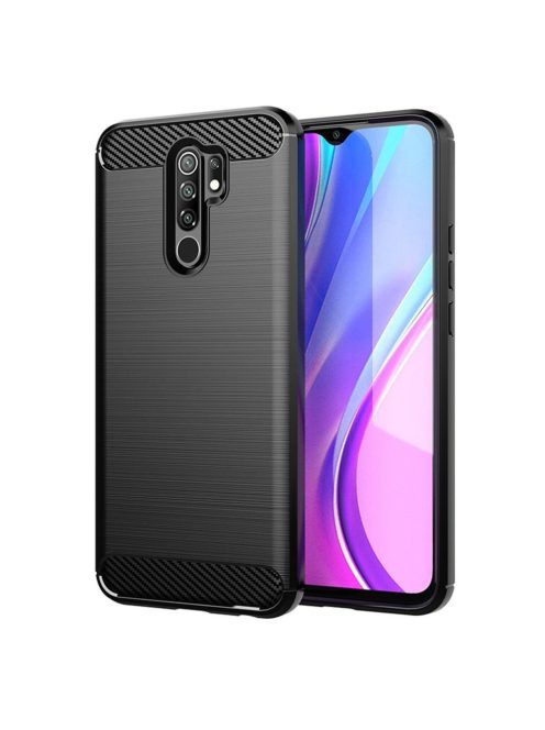 CARBON case for XIAOMI Redmi 9 black