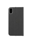 LUNA Book Carbon for IPHONE XR black