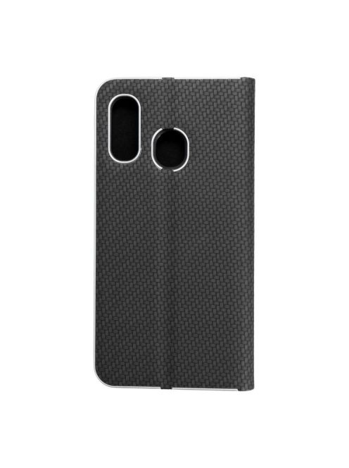 LUNA Book Carbon for SAMSUNG A40 black