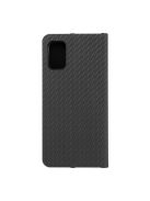 LUNA Book Carbon for SAMSUNG A41 black