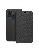 LUNA Book Carbon for SAMSUNG A21s black