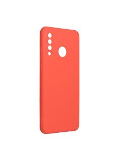 SILICONE case for HUAWEI P30 Lite peach