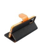 CANVAS Book case for IPHONE 6/6S black