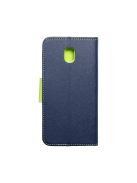 FANCY Book case for SAMSUNG Galaxy J5 2017 navy/lime