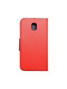 FANCY Book case for SAMSUNG Galaxy J3 2017 red/navy