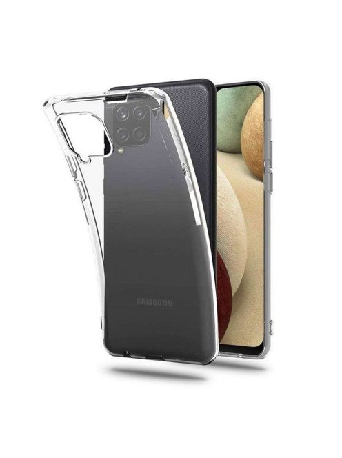 BACK CASE ULTRA SLIM 0,3 mm for SAMSUNG A12 transparent